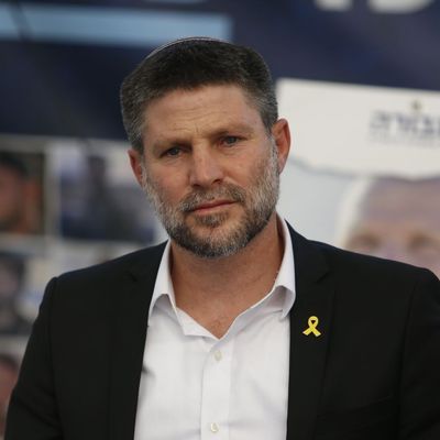 Israeli Finance Minister Bezalel Smotrich