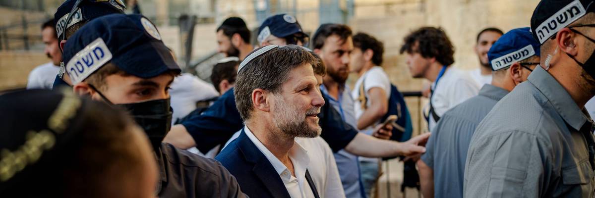Israeli Finance Minister Bezalel Smotrich