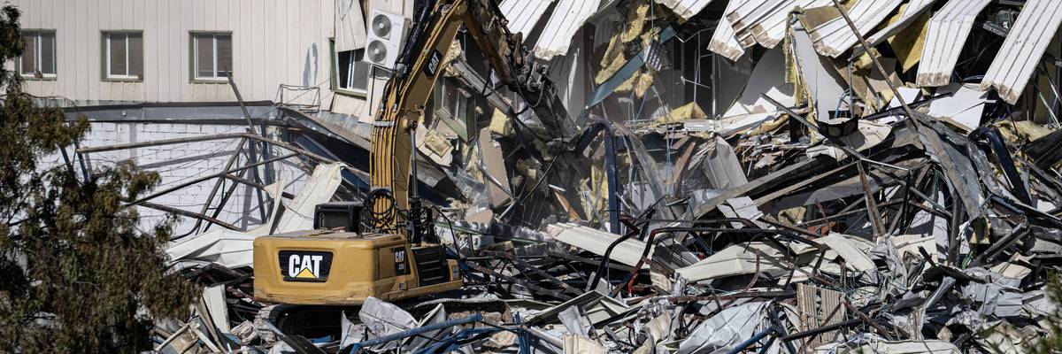 Israeli Forces Begin Demolition Of UNRWA Headquarters In Jerusalem