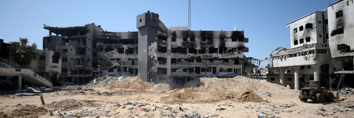 Israeli forces destroyed al-Shifa Hospital