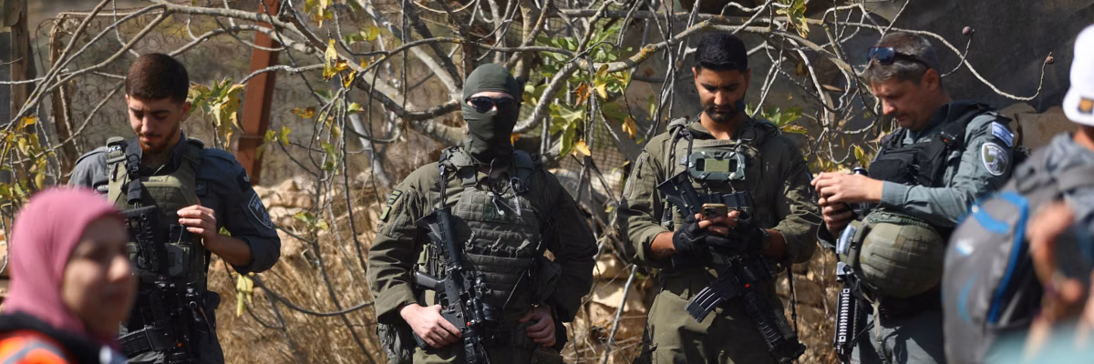 Israeli forces prevent olive harvest in Bethlehem