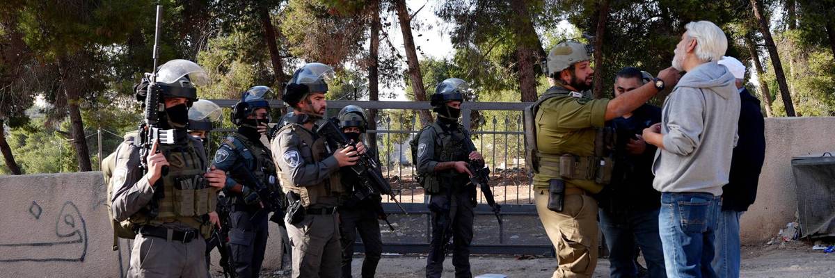 Israeli forces prevent Palestinian farmers from accessing their agricultural lands