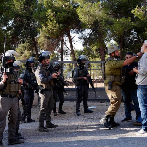 Israeli forces prevent Palestinian farmers from accessing their agricultural lands