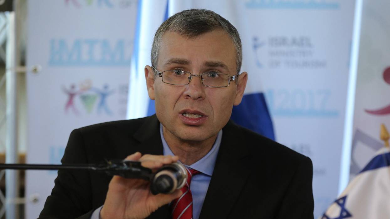 Israeli Justice Minister Yariv Levin