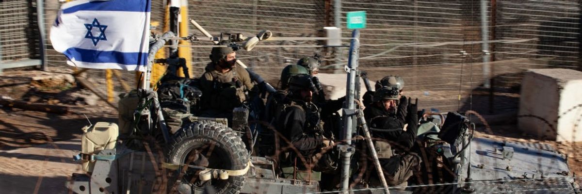 Israeli military crosses into Golan Heights