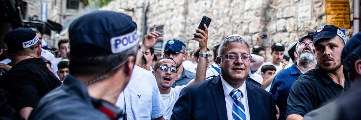 Israeli Minister of National Security Itamar Ben-Gvir,