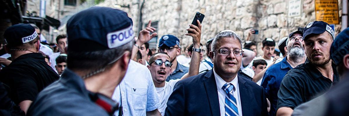 Israeli National Security Minister Itamar Ben-Gvir