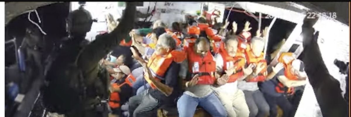 Israeli Navy boards Handala.