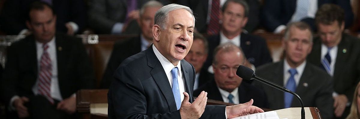 Israeli PM Netanyahu Addresses Joint Meeting Of Congress