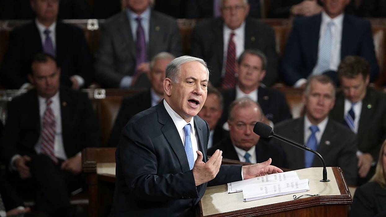 Israeli PM Netanyahu Addresses Joint Meeting Of Congress