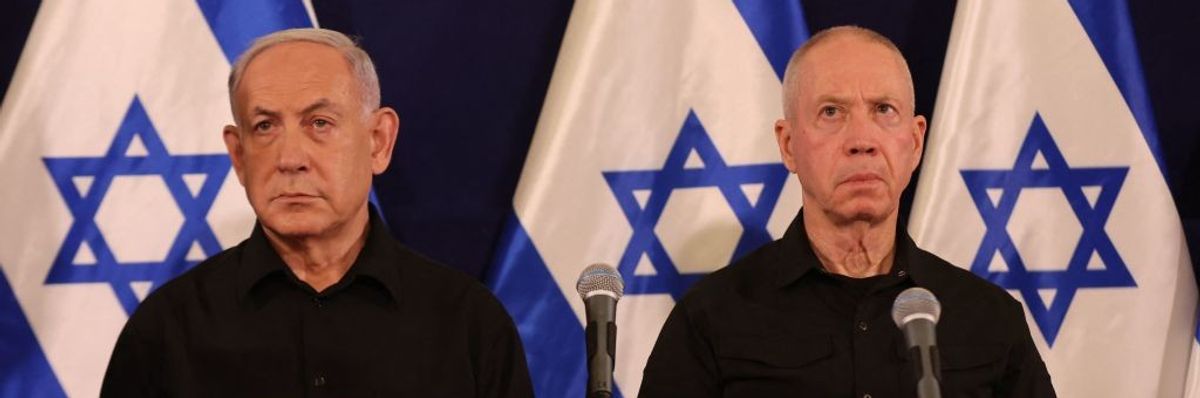 Israeli Prime Minister Benjamin Netanyahu and Defense Minister Yoav Gallant