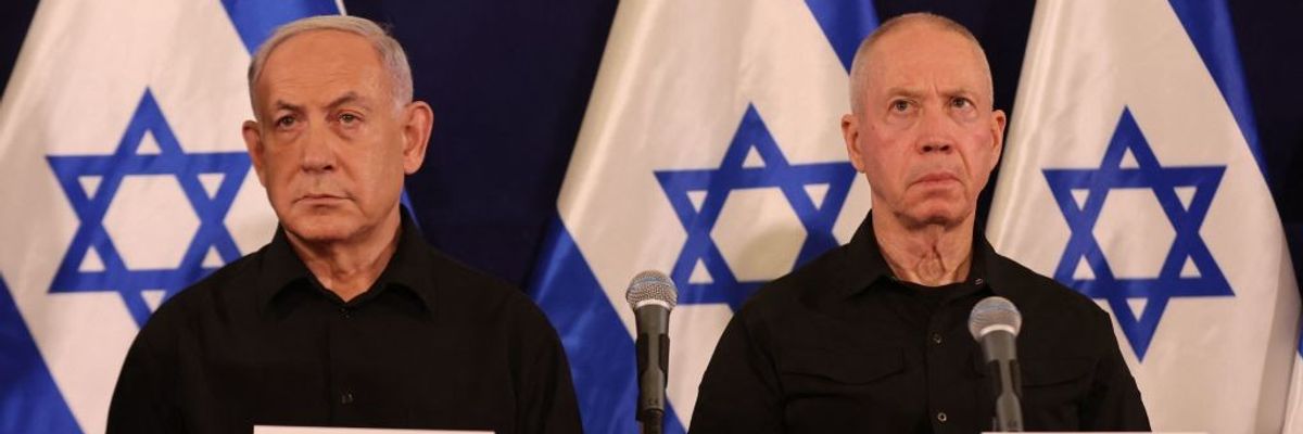 Israeli Prime Minister Benjamin Netanyahu and Defense Minister Yoav Gallant