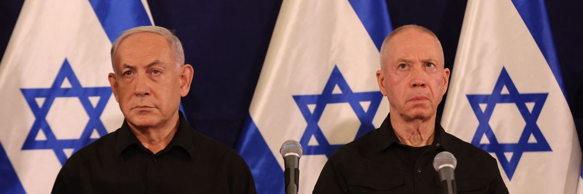 Israeli Prime Minister Benjamin Netanyahu and Defense Minister Yoav Gallant