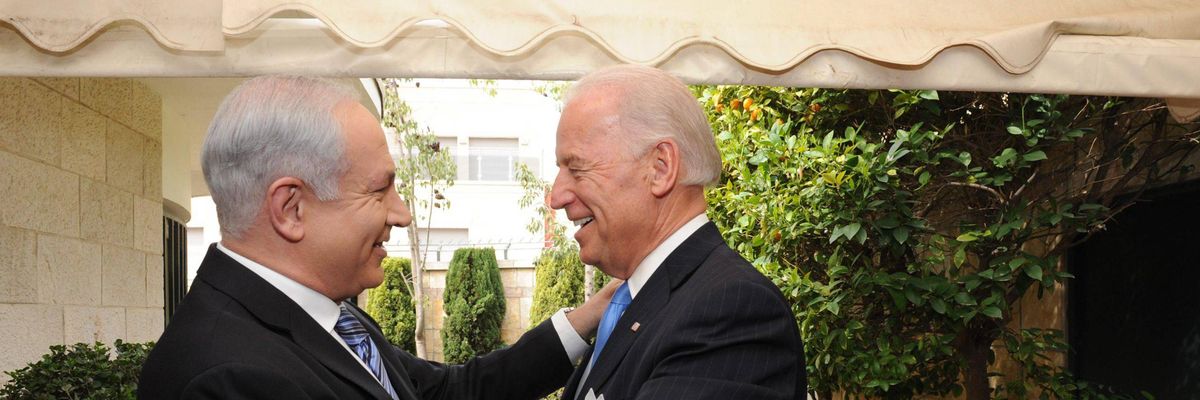 As Biden Blasted for 'Green Light' to Israel's Gaza Slaughter, House Dems Praised for Urging US Peace Push