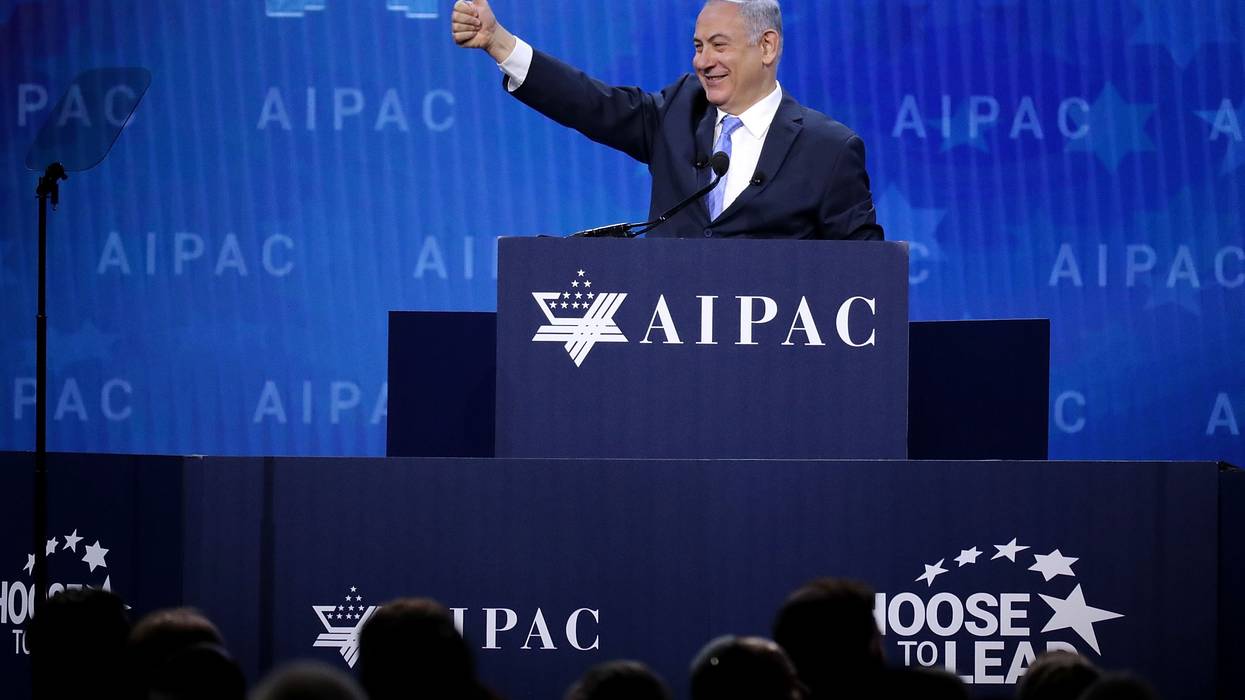 Israeli Prime Minister Benjamin Netanyahu Speaks At Washington's Annual AIPAC Conference