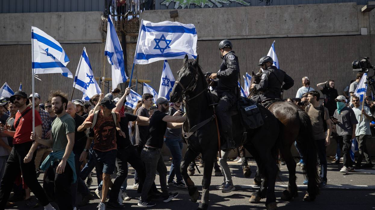 Israeli protest in Tel Aviv