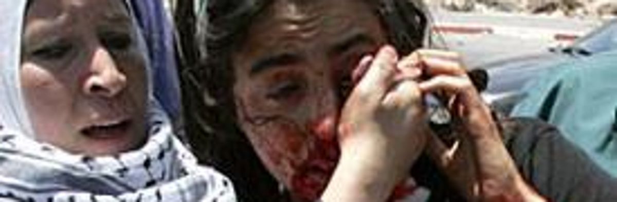Turks March Against Israeli Attack