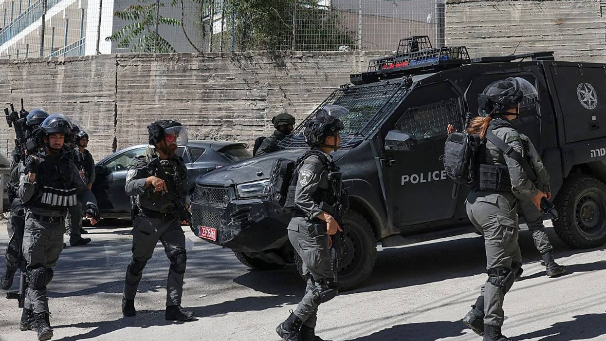 Israeli security forces raid an UNRWA school in East Jerusalem