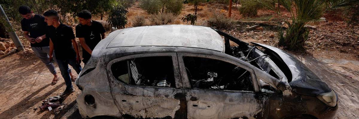 Israeli settlers damage Palestinian property in Ramallah