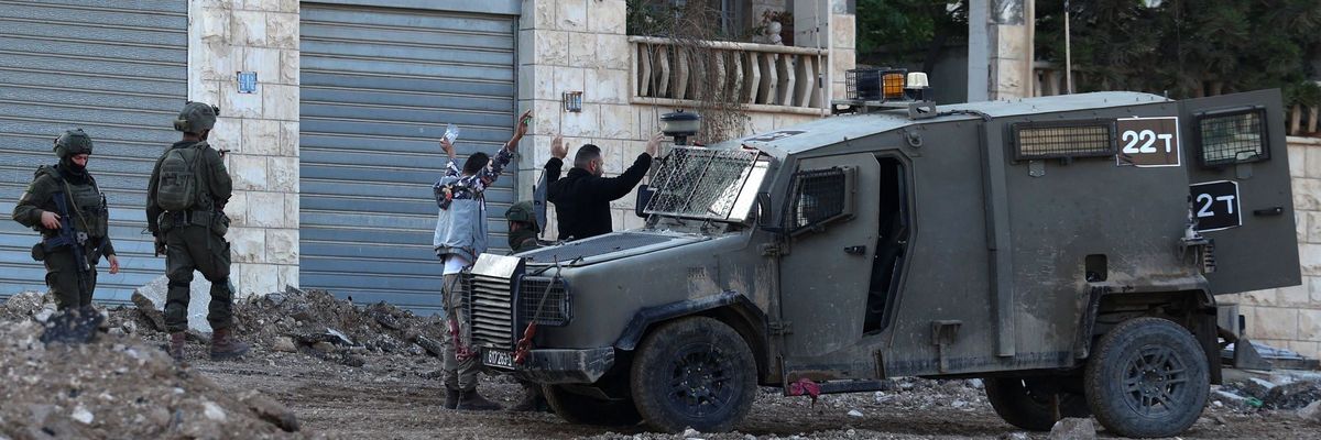 UN Condemns 'Brazen' Israeli Killing of Surrendering Palestinians in West Bank