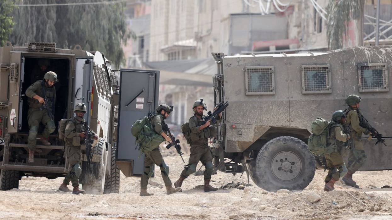 Israeli soldiers in occupied West Bank