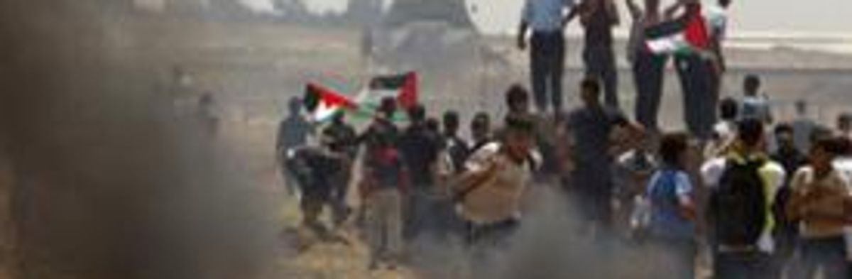 Israeli Troops Kill Gaza Protester