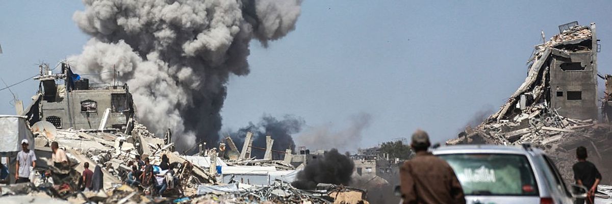 Israeli strike in Jabalia