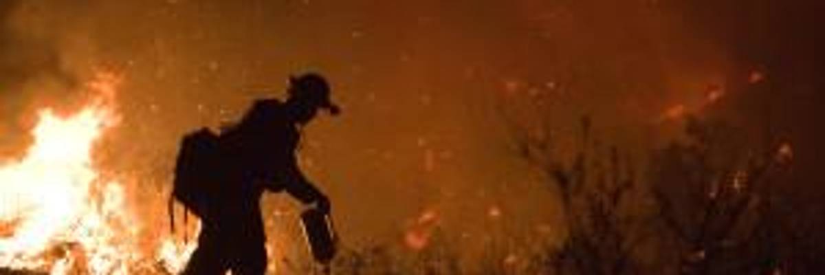 California Wildfires Are "Climate Change, for Real and in Real Time"