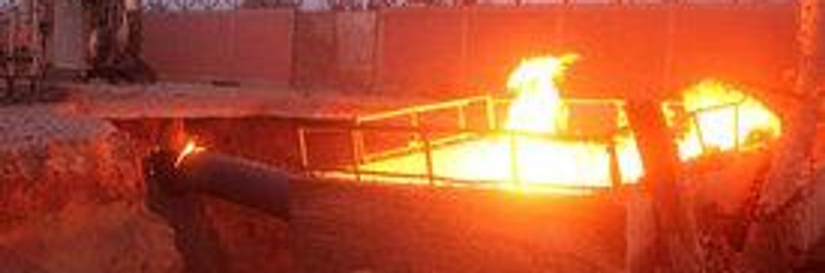 Explosion Rocks Egyptian Gas Pipeline