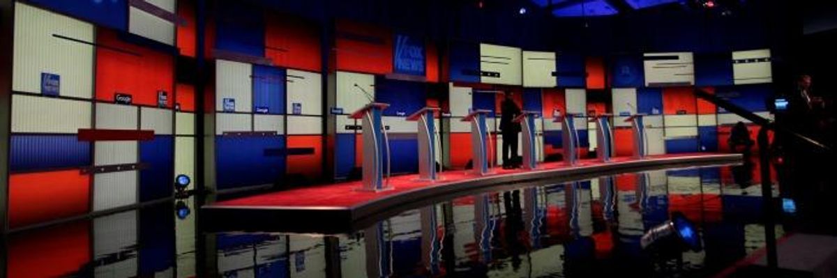 'Bipartisan Fraud': Debate Rules Shut Out Third-Party Candidates