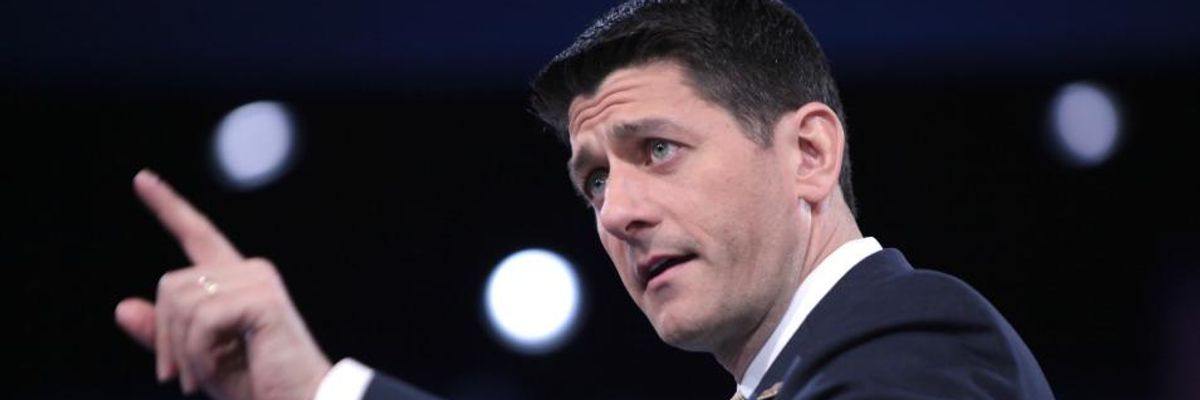 Paul Ryan Hates the Idea of a Free Market in Health Care, He Wants to Give Money to Rich People