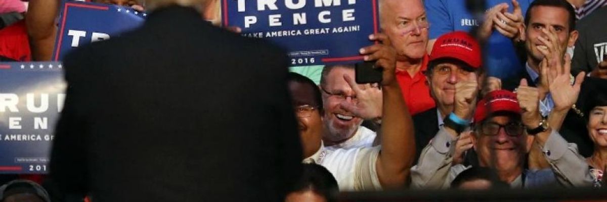 The President of the United States Just Explicitly Endorsed Political Violence