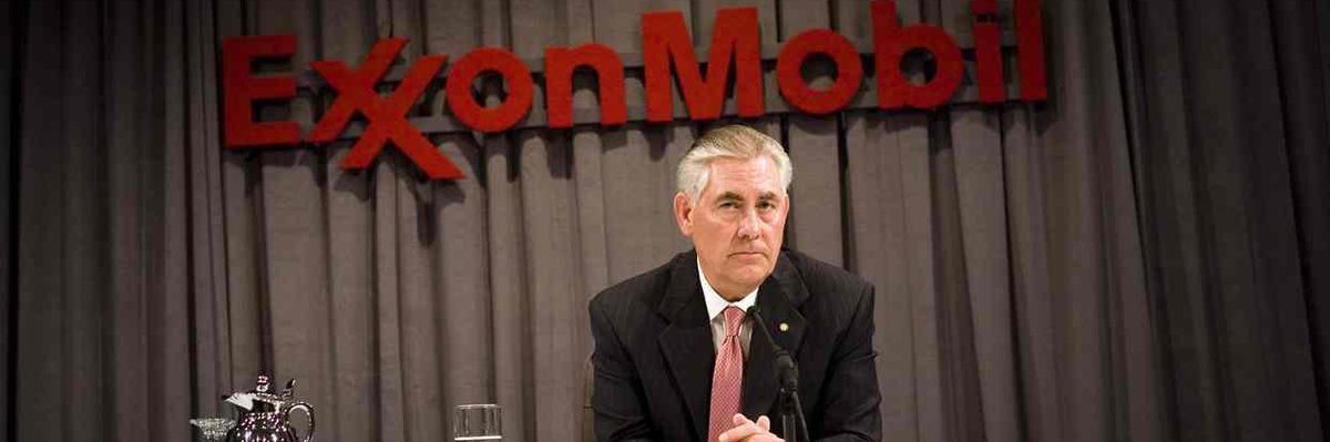Rex Tillerson Is Big Oil Personified. The Damage He Can Do Is Immense