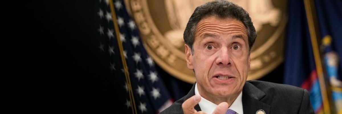 Governor Cuomo's Pandemic Wealthcare Plan