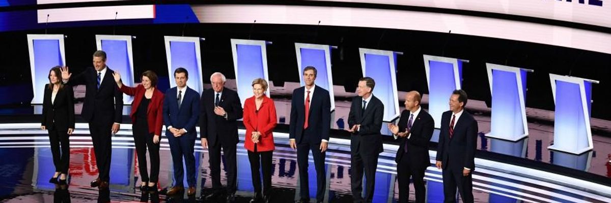 It's Time to Talk About Our Broken Democracy. Will Tonight's Democratic Debate Moderators Step Up?