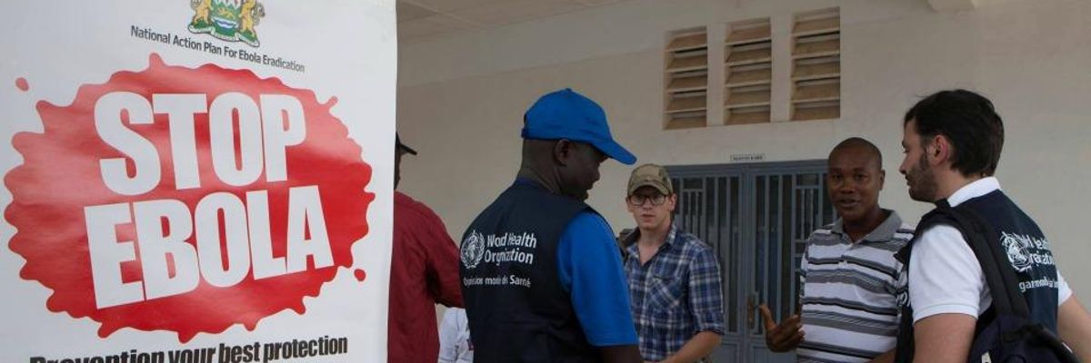 If Global Response Not Improved, Ebola Cases Could Spike to 10,000 per Week: WHO
