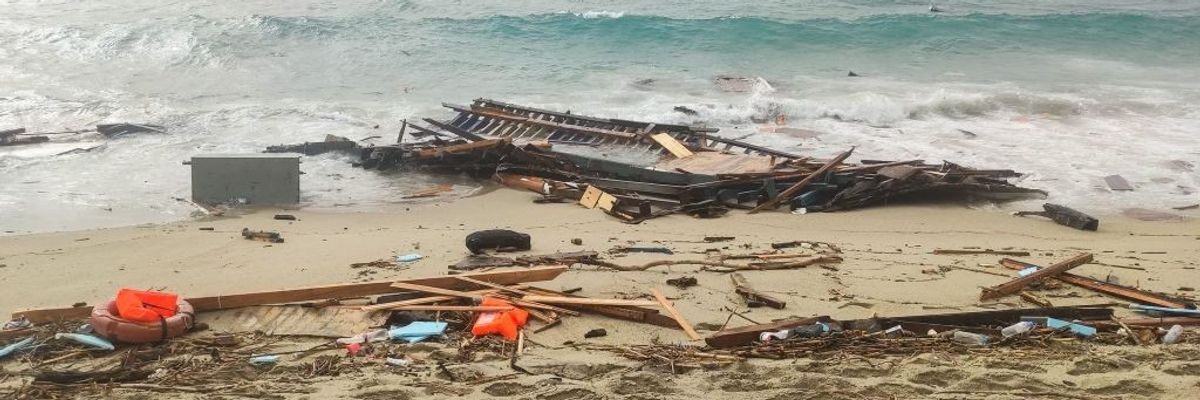 ITALY-MIGRANTS-ACCIDENT