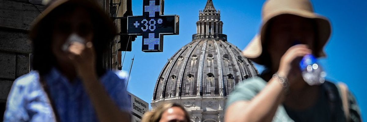 ITALY-WEATHER-HEAT-CLIMATE