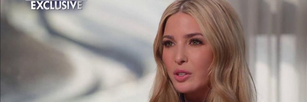 'Dutiful Daughter' or WH Advisor? Ivanka Trump Calls Questions About Father's Female Accusers 'Inappropriate'