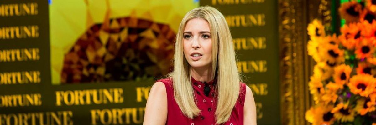 Americans Prefer Economic Insecurity Over Fair Minimum Wage, Says Heiress Ivanka Trump