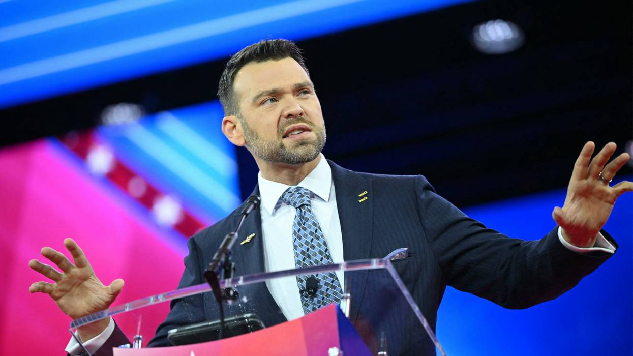Jack Posbiec speaks at CPAC.