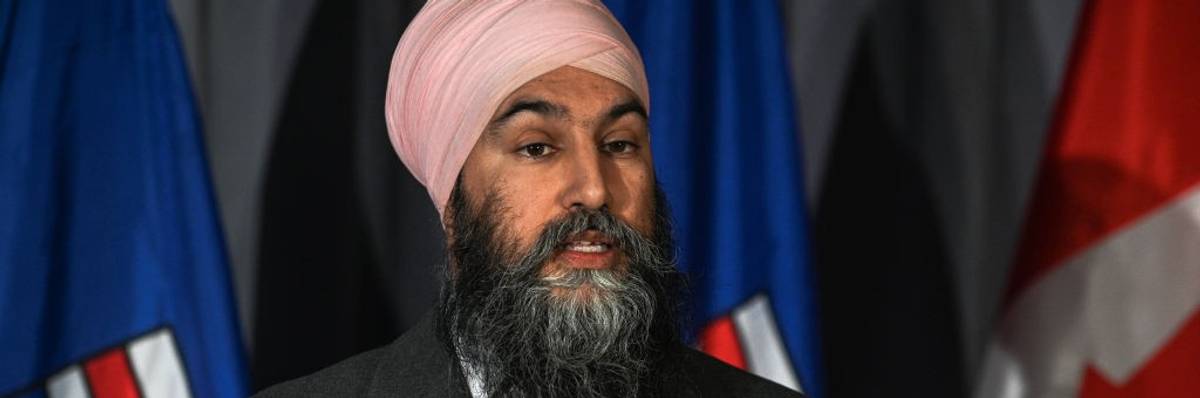 Jagmeet Singh Concludes NDP Retreat In Edmonton