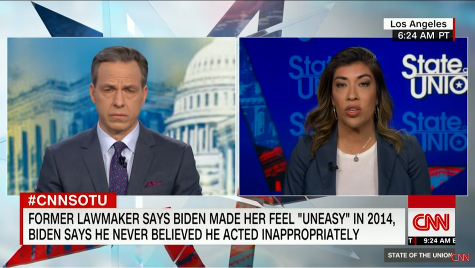 Jake Tapper interviews Lucy Flores on CNN