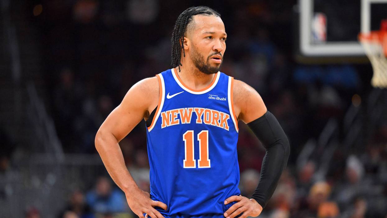 Jalen Brunson in Jersey