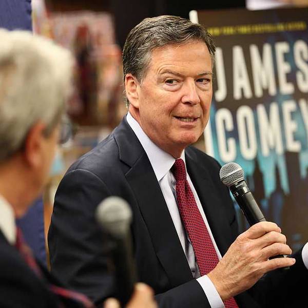 James Comey Promotes His New Book FDR Drive At Barnes And Nobles In New York