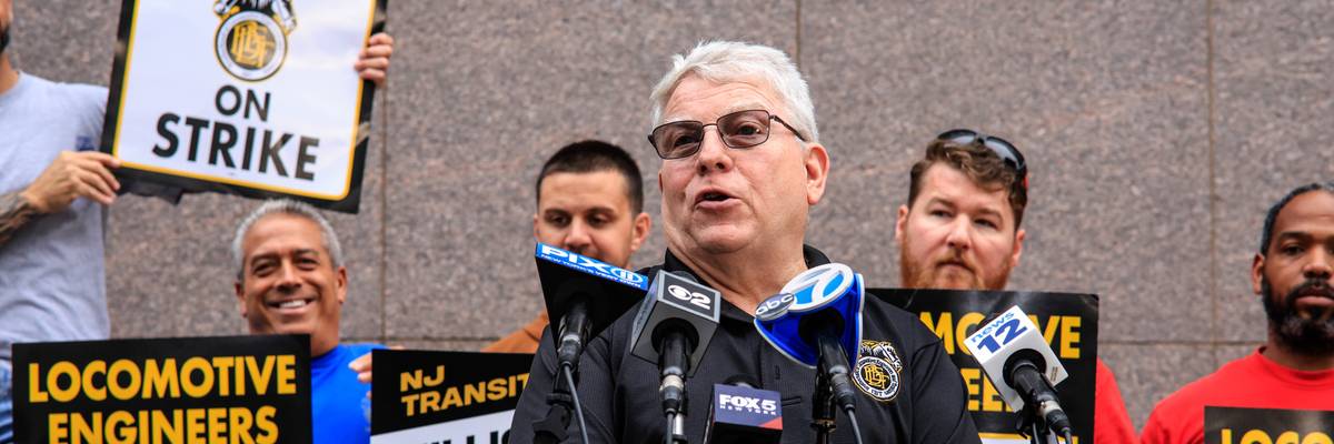 'We're at the End of Our Rope': Union NJ Transit Workers Go on Strike