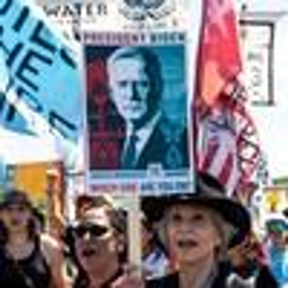 Jane Fonda a Line 3 Protest