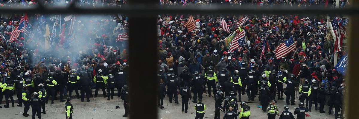 January 6 2021 insurrection seen from inside Capitol