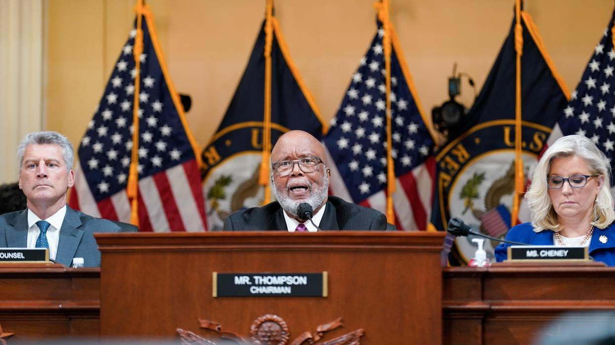 January 6 committee members during hearing