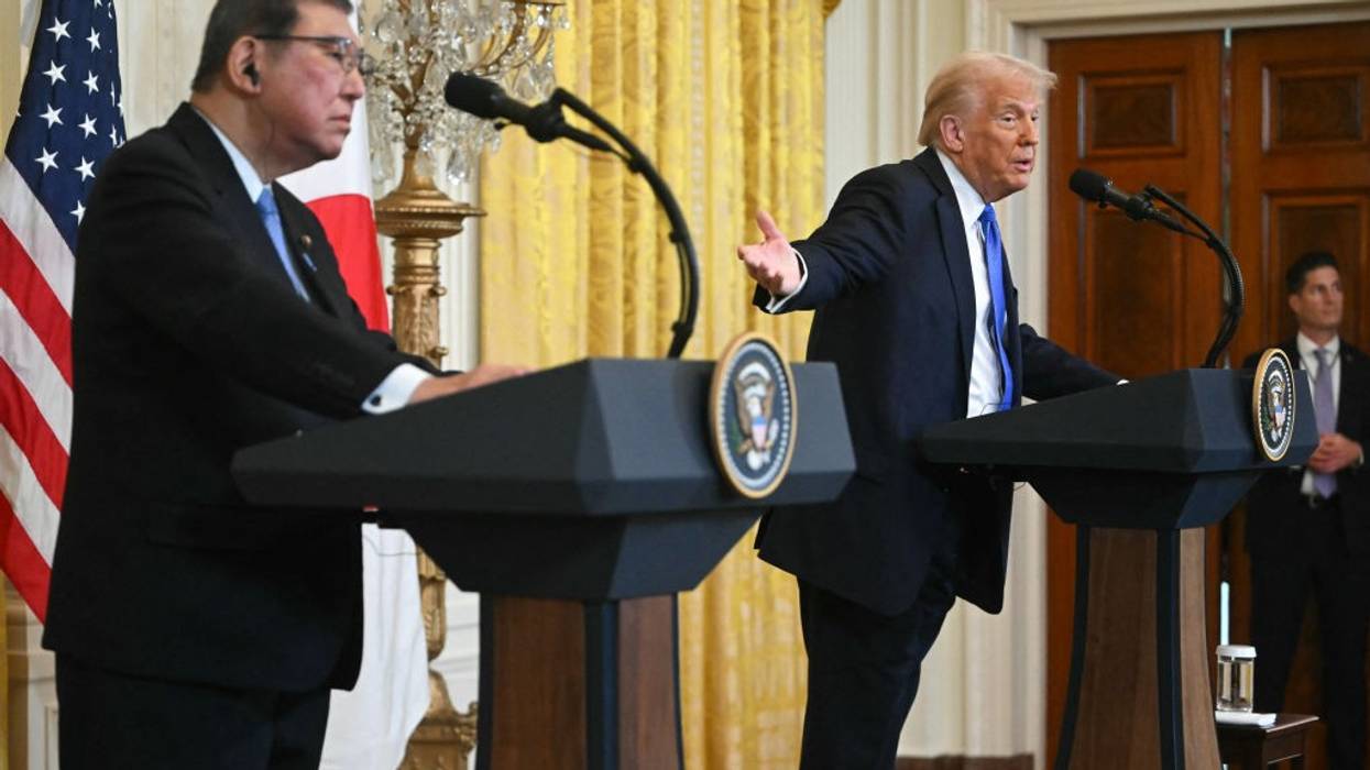 Japan PM Shigeru Ishiba and Donald trump